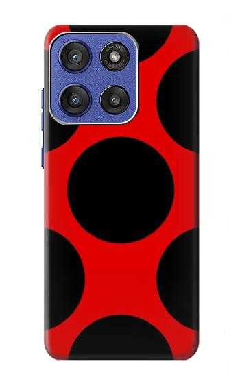 S1829 天道虫 ドット柄 Ladybugs Dot Pattern Motorola Moto G Stylus 5G (2025), Edge 60 Stylus バックケース、フリップケース・カバー