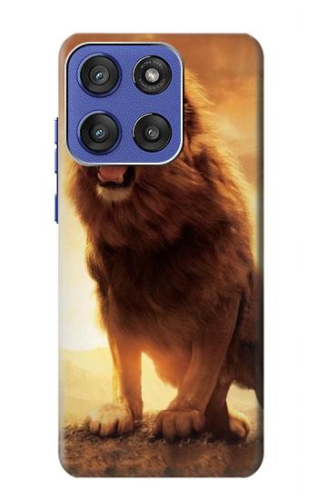 S1957 アスランライオン Lion Aslan Motorola Moto G Stylus 5G (2025,2026), Edge 60 Stylus バックケース、フリップケース・カバー