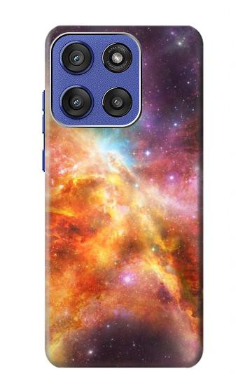S1963 星雲スペース Nebula Rainbow Space Motorola Moto G Stylus 5G (2025,2026), Edge 60 Stylus バックケース、フリップケース・カバー