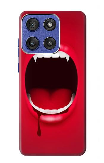 S2103 吸血鬼の口 Vampire Mouth Motorola Moto G Stylus 5G (2025,2026), Edge 60 Stylus バックケース、フリップケース・カバー