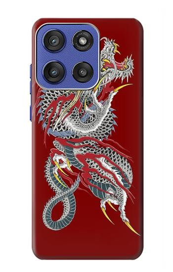 S2104 ヤクザドラゴンタトゥー Yakuza Dragon Tattoo Motorola Moto G Stylus 5G (2025), Edge 60 Stylus バックケース、フリップケース・カバー