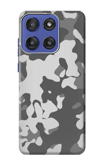 S2186 グレー迷彩グラフィックプリント Gray Camo Camouflage Graphic Printed Motorola Moto G Stylus 5G (2025), Edge 60 Stylus バックケース、フリップケース・カバー