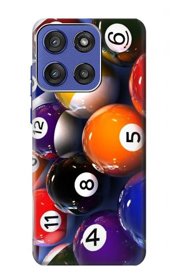 S2238 ビリヤードプールボール Billiard Pool Ball Motorola Moto G Stylus 5G (2025,2026), Edge 60 Stylus バックケース、フリップケース・カバー