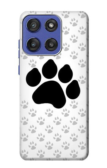 S2355 動物ポウあしあと Paw Foot Print Motorola Moto G Stylus 5G (2025), Edge 60 Stylus バックケース、フリップケース・カバー