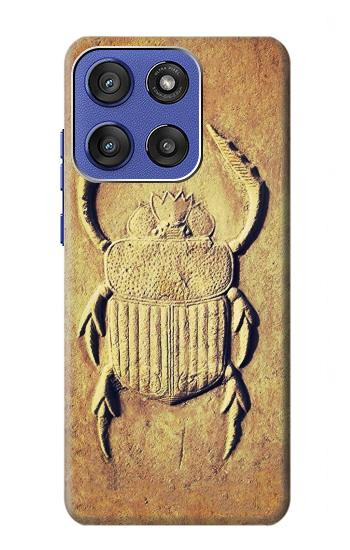S2401 エジプトのスカラベ 甲虫 グラフィックプリント Egyptian Scarab Beetle Graphic Printed Motorola Moto G Stylus 5G (2025,2026), Edge 60 Stylus バックケース、フリップケース・カバー