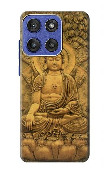 S2452 仏グラフィックプリント Buddha Bas Relief Art Graphic Printed Motorola Moto G Stylus 5G (2025), Edge 60 Stylus バックケース、フリップケース・カバー