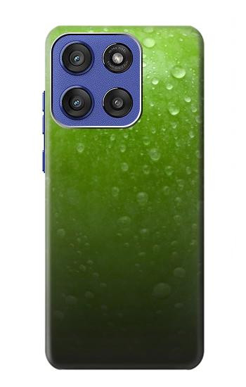 S2475 緑リンゴ Green Apple Texture Seamless Motorola Moto G Stylus 5G (2025), Edge 60 Stylus バックケース、フリップケース・カバー