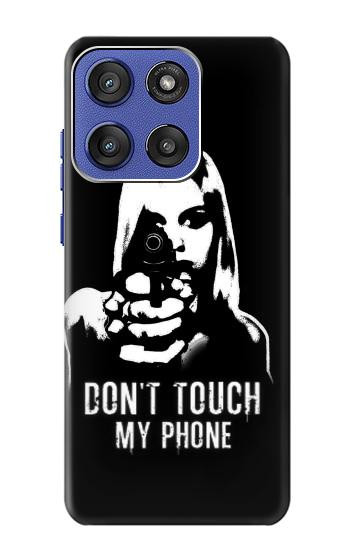 S2518 私の携帯電話を触るな Do Not Touch My Phone Motorola Moto G Stylus 5G (2025), Edge 60 Stylus バックケース、フリップケース・カバー