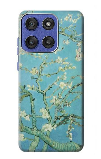 S2692 開花アーモンドの木 フィンセント・ファン・ゴッホ Vincent Van Gogh Almond Blossom Motorola Moto G Stylus 5G (2025), Edge 60 Stylus バックケース、フリップケース・カバー