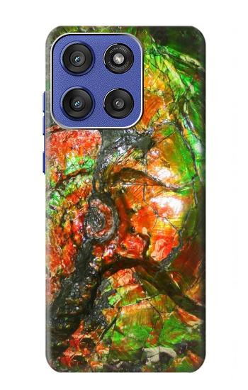 S2694 アンモナイト化石 Ammonite Fossil Motorola Moto G Stylus 5G (2025,2026), Edge 60 Stylus バックケース、フリップケース・カバー