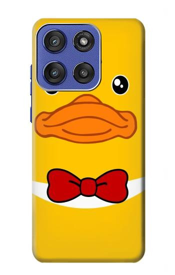 S2760 イエロー アヒル タキシード 漫画 Yellow Duck Tuxedo Cartoon Motorola Moto G Stylus 5G (2025), Edge 60 Stylus バックケース、フリップケース・カバー