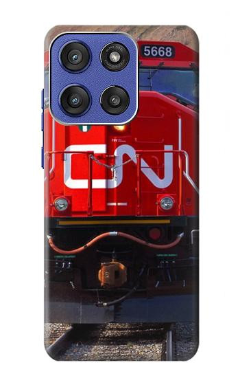 S2774 カナダの列車 Train Canadian National Railway Motorola Moto G Stylus 5G (2025), Edge 60 Stylus バックケース、フリップケース・カバー