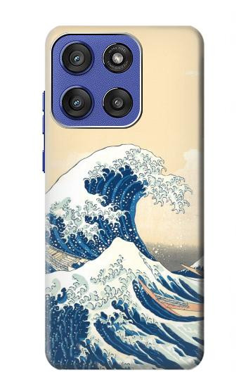S2790 北斎 神奈川沖浪裏 Hokusai Under The Wave off Kanagawa Motorola Moto G Stylus 5G (2025,2026), Edge 60 Stylus バックケース、フリップケース・カバー