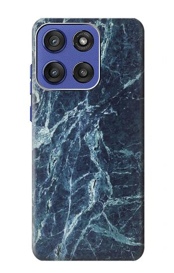 S2799 ライトブルーマーブルストーン グラフィックプリント Light Blue Marble Stone Texture Printed Motorola Moto G Stylus 5G (2025,2026), Edge 60 Stylus バックケース、フリップケース・カバー