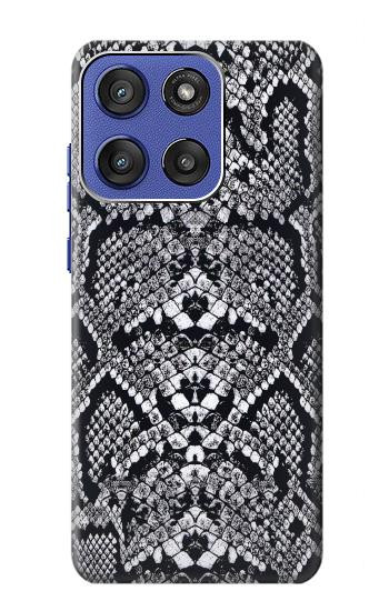 S2855 ラトルスネークスキン グラフィックプリント White Rattle Snake Skin Graphic Printed Motorola Moto G Stylus 5G (2025,2026), Edge 60 Stylus バックケース、フリップケース・カバー