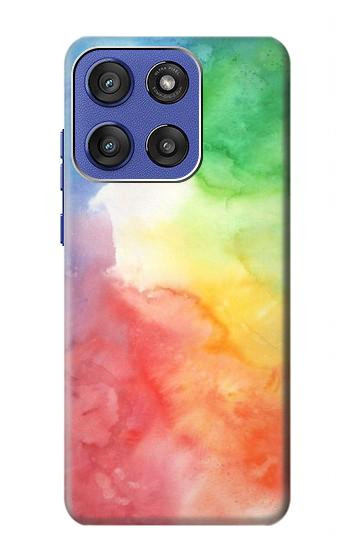 S2945 カラフル水彩 Colorful Watercolor Motorola Moto G Stylus 5G (2025,2026), Edge 60 Stylus バックケース、フリップケース・カバー