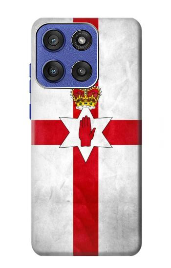 S2972 北アイルランドサッカー Northern Ireland Football Soccer Flag Motorola Moto G Stylus 5G (2025,2026), Edge 60 Stylus バックケース、フリップケース・カバー