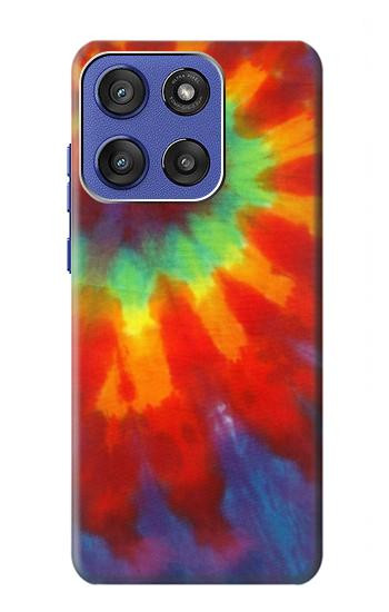 S2985 絞り染めカラー Colorful Tie Dye Texture Motorola Moto G Stylus 5G (2025,2026), Edge 60 Stylus バックケース、フリップケース・カバー