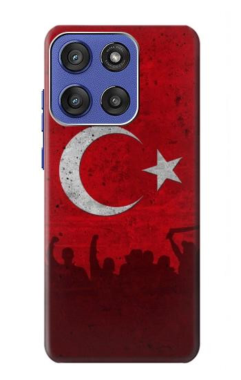 S2991 七面鳥サッカー Turkey Football Soccer Flag Motorola Moto G Stylus 5G (2025,2026), Edge 60 Stylus バックケース、フリップケース・カバー