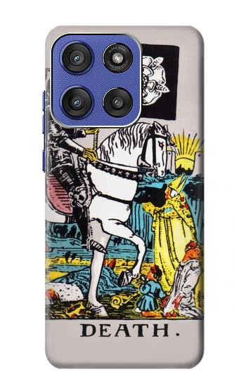 S3008 タロットカード 死神 Tarot Card Death Motorola Moto G Stylus 5G (2025), Edge 60 Stylus バックケース、フリップケース・カバー