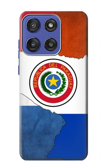 S3017 パラグアイの旗 Paraguay Flag Motorola Moto G Stylus 5G (2025,2026), Edge 60 Stylus バックケース、フリップケース・カバー