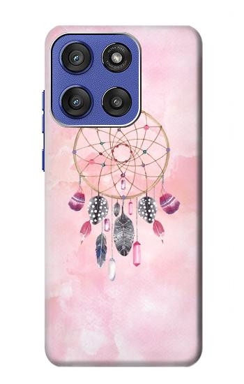 S3094 ドリームキャッチャー 水彩 Dreamcatcher Watercolor Painting Motorola Moto G Stylus 5G (2025,2026), Edge 60 Stylus バックケース、フリップケース・カバー