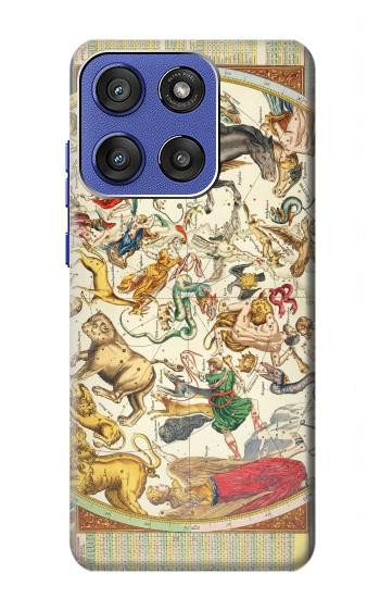 S3145 コンステレーションスタースカイマップ Antique Constellation Star Sky Map Motorola Moto G Stylus 5G (2025,2026), Edge 60 Stylus バックケース、フリップケース・カバー