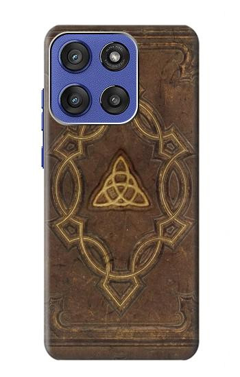 S3219 魔法の本 Spell Book Cover Motorola Moto G Stylus 5G (2025), Edge 60 Stylus バックケース、フリップケース・カバー