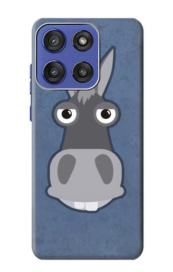 S3271 ロバの漫画 Donkey Cartoon Motorola Moto G Stylus 5G (2025,2026), Edge 60 Stylus バックケース、フリップケース・カバー