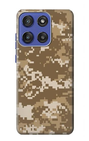 S3294 陸軍砂漠タンコヨーテカモ迷彩 Army Desert Tan Coyote Camo Camouflage Motorola Moto G Stylus 5G (2025), Edge 60 Stylus バックケース、フリップケース・カバー