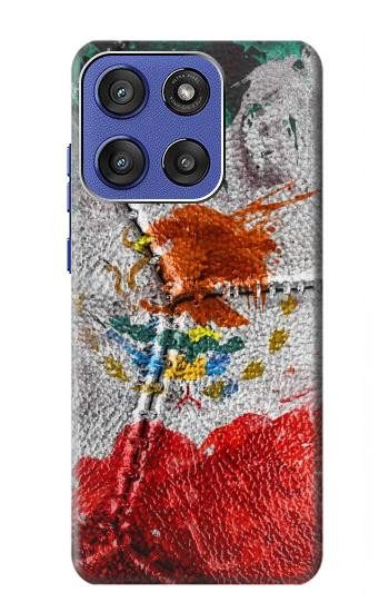 S3314 メキシコの旗Vinatage Foorball Graphic Mexico Flag Vinatage Football Graphic Motorola Moto G Stylus 5G (2025), Edge 60 Stylus バックケース、フリップケース・カバー
