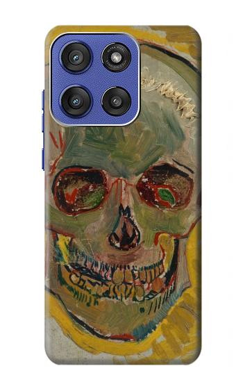 S3359 ヴィンセント・ヴァン・ゴッホ スカル Vincent Van Gogh Skull Motorola Moto G Stylus 5G (2025), Edge 60 Stylus バックケース、フリップケース・カバー
