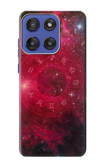 S3368 ゾディアックレッドギャラクシー Zodiac Red Galaxy Motorola Moto G Stylus 5G (2025), Edge 60 Stylus バックケース、フリップケース・カバー