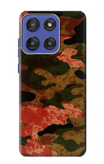 S3393 カモフラージュ 血液 Camouflage Blood Splatter Motorola Moto G Stylus 5G (2025,2026), Edge 60 Stylus バックケース、フリップケース・カバー