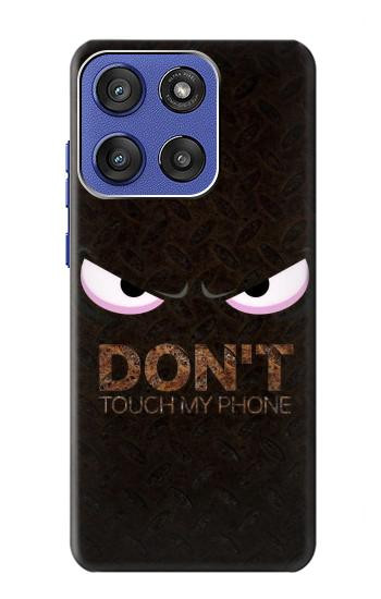 S3412 私の携帯に触るな Do Not Touch My Phone Motorola Moto G Stylus 5G (2025), Edge 60 Stylus バックケース、フリップケース・カバー