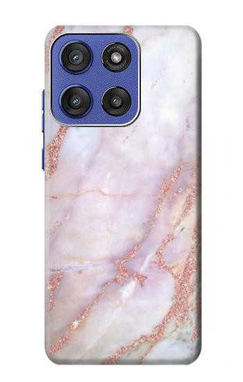 S3482 ピンクの大理石のグラフィックプリント Soft Pink Marble Graphic Print Motorola Moto G Stylus 5G (2025,2026), Edge 60 Stylus バックケース、フリップケース・カバー