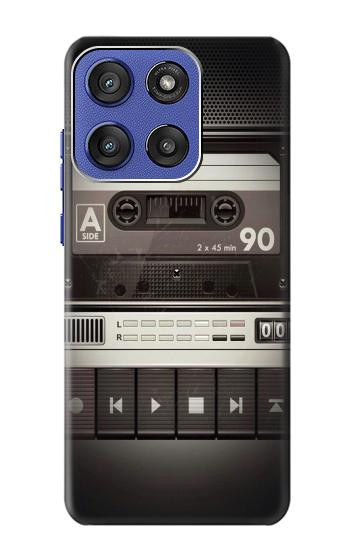 S3501 ビンテージカセットプレーヤー Vintage Cassette Player Motorola Moto G Stylus 5G (2025,2026), Edge 60 Stylus バックケース、フリップケース・カバー