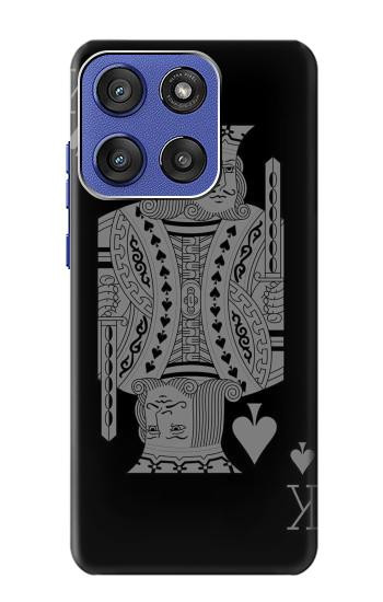 S3520 ブラックキングスペード Black King Spade Motorola Moto G Stylus 5G (2025,2026), Edge 60 Stylus バックケース、フリップケース・カバー