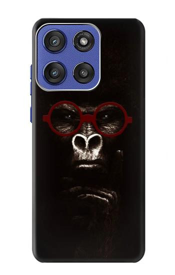 S3529 思考ゴリラ Thinking Gorilla Motorola Moto G Stylus 5G (2025,2026), Edge 60 Stylus バックケース、フリップケース・カバー