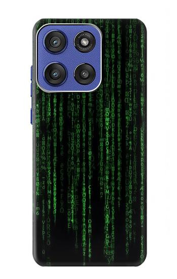 S3668 バイナリコード Binary Code Motorola Moto G Stylus 5G (2025), Edge 60 Stylus バックケース、フリップケース・カバー