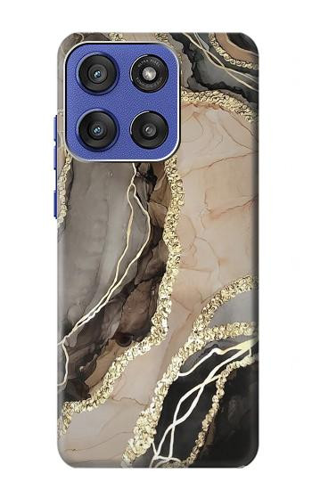 S3700 マーブルゴールドグラフィックプリント Marble Gold Graphic Printed Motorola Moto G Stylus 5G (2025,2026), Edge 60 Stylus バックケース、フリップケース・カバー