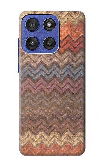 S3752 ジグザグ生地パターングラフィックプリント Zigzag Fabric Pattern Graphic Printed Motorola Moto G Stylus 5G (2025,2026), Edge 60 Stylus バックケース、フリップケース・カバー