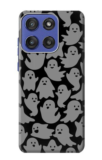S3835 かわいいゴーストパターン Cute Ghost Pattern Motorola Moto G Stylus 5G (2025,2026), Edge 60 Stylus バックケース、フリップケース・カバー