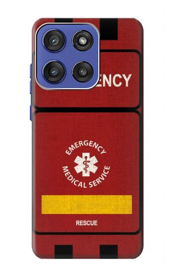 S3957 救急医療サービス Emergency Medical Service Motorola Moto G Stylus 5G (2025), Edge 60 Stylus バックケース、フリップケース・カバー