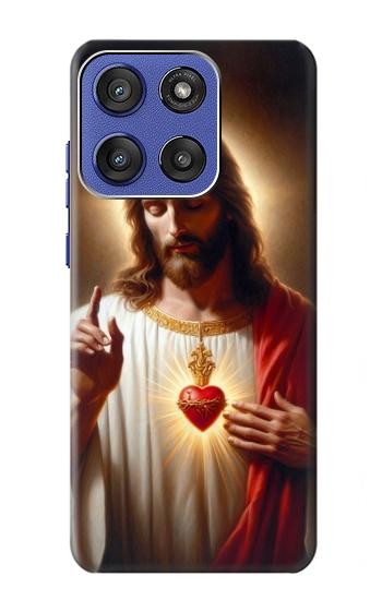 S3997 イエス・キリスト Jesus Christ Motorola Moto G Stylus 5G (2025), Edge 60 Stylus バックケース、フリップケース・カバー
