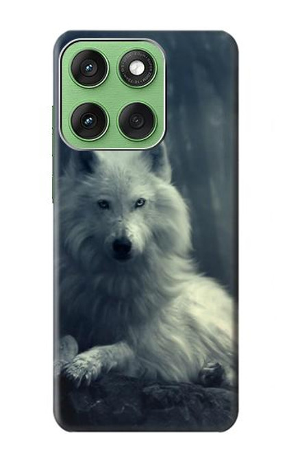 S1516 ホワイトウルフ White Wolf Motorola Edge 60 バックケース、フリップケース・カバー