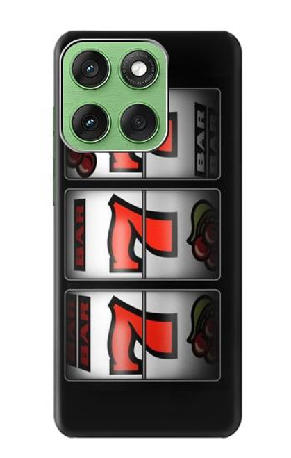 S2406 スロットマシンラッキー777 777 Slot Machine Lucky 777 Motorola Edge 60 バックケース、フリップケース・カバー