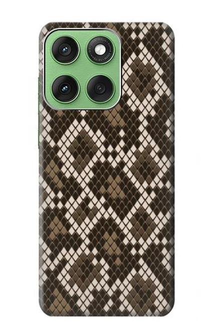 S3389 シームレスなヘビ皮パターングラフィック Seamless Snake Skin Pattern Graphic Motorola Edge 60 バックケース、フリップケース・カバー