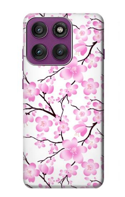 S1972 さくら桜 Sakura Cherry Blossoms Motorola Edge 60 Pro バックケース、フリップケース・カバー
