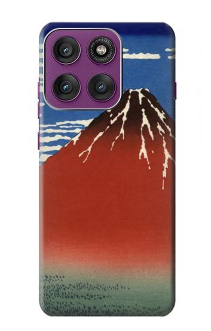S2390 葛飾北斎 赤富士 Katsushika Hokusai Red Fuji Motorola Edge 60 Pro バックケース、フリップケース・カバー